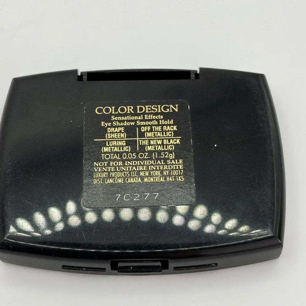 Lancome Color Design Eyeshadow Quad Luring Off The Rack Drape GWP 4pc